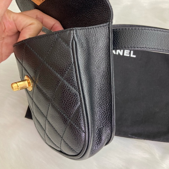 Auth CC Belt Bag Caviar size 80/32 - Picture 8 of 16